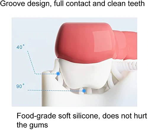 360 Degree U-Shaped Baby Toothbrush | Ultrasonic Teeth Whitening | Child Toothbrush Teethers Baby