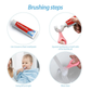 360 Degree U-Shaped Baby Toothbrush | Ultrasonic Teeth Whitening | Child Toothbrush Teethers Baby