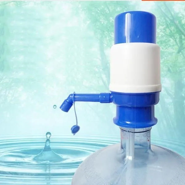 Manual Water Pump for 19 Liter Cans – Large Bottle Water Pump Dispenser – Hand Press Water Tap for 5-Gallon Jugs – BPA-Free Portable Drinking Water Pump – Easy-to-Use Home & Outdoor Water Dispenser for Office, Camping, and Emergency Use