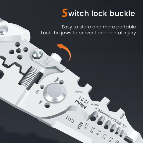 Multi-Function 10-in-1 Wire Stripper & Cutter Tool